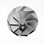 446579-0001 Upgraded Aluminum Compressor Wicked Wheel Fit For Ford Powerstroke 7.3L 7.3 TP38 GTP38