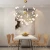 Import 45 lights contemporary Indoor Decoration fancy G4 LED modern chandelier pendant light for hotel from China