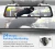 Import 4G Dual Dash Camera ADAS 12 Inch Dash Cam Recorder DVR Rearview Mirror Camera from China