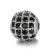 Import 4mm 6mm 8mm 10mm 12mm black micro pave zircon round beads diy bracelet accessory loose beads from China