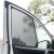 Import 4pcs/set customize car window curtain mesh fabric magnetic car sunshade from China
