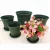 Import 5 Gallon flower pot planters  Premium  green Round Plastic Nursery Plant Flower Garden Container Planter Pots japan pots from China
