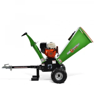 5 inch capacity Loncin/B&amp;S/Honda gasoline engine 15hp wood chipper forestry machinery