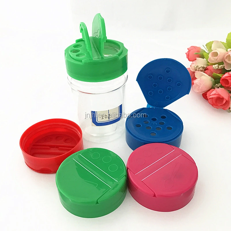 5 oz plastic spice jar with lid / 150ml plastic seasoning jar