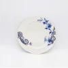 5 Pieces Plastic Bowl,White Melamine Dish And Spoon , Green Bamboo Fiber Dinner Set Custom Wholesale