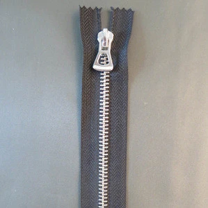 5# Two Way Open End Aluminum Zipper with DA Sliders