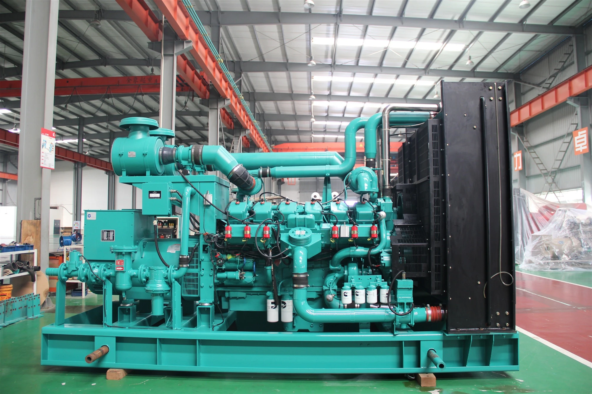 500kw Water Cooled Natural Gas Turbine Power Generator Genset Prices for Sale