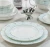 Import 50pcs blue Bone China 50-head tableware set bowl plate set household ceramic tableware daily ceramic dinnerware set from China