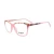 Import 5817 designer eye glass decor glasses oem custom made eyeglass frames from China