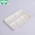 Import 6 compartment Sugarcane Bagasse Tray Disposable plate from China
