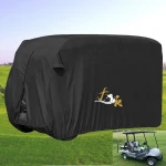 6 years factory exports to Europe and America Oxford fabric club golf car cover waterproof sunscreen