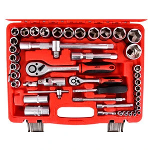 63pcs Auto repair wrench tool set flexible ratchet wrench set socket wrench hiome tool kit set