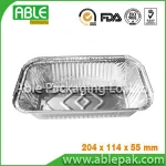 6A aluminum foil machinery containers for packaging