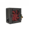 700W Black Gaming PC PSU ATX Power Supply 24 Pin PCI-E 120mm Red Cooling Fan