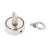 Import 70kg 160lbs N35 D48mm Super Strong Round Neodymium Double-Side Fishing Magnet with Eyebolt from China