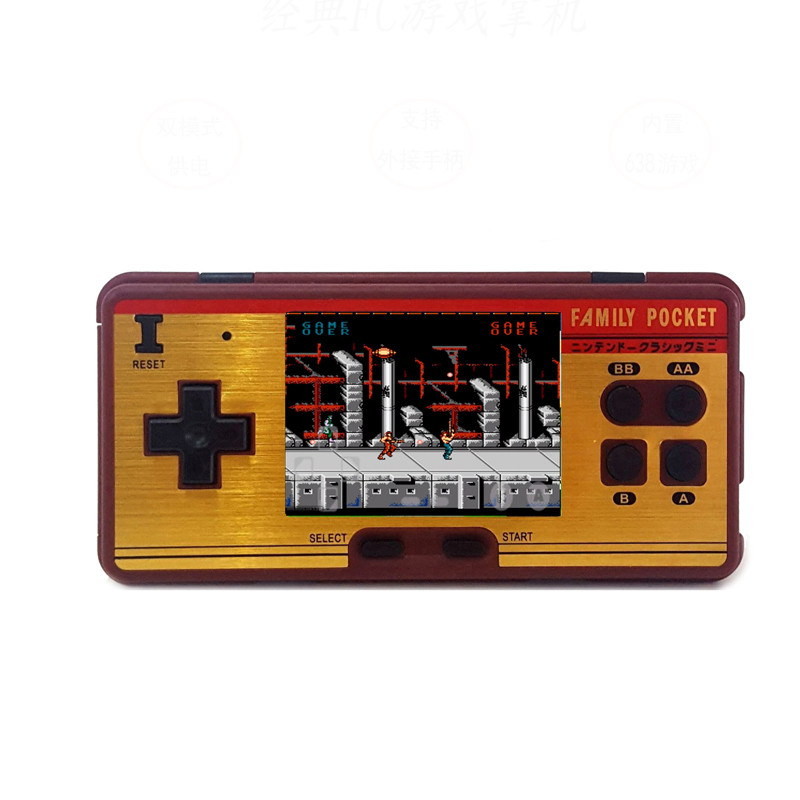 Portable 8 Bit Mini Computer Buy 8 Bit Mini Retro Portable Handheld Game Player Built In 638 Games ...