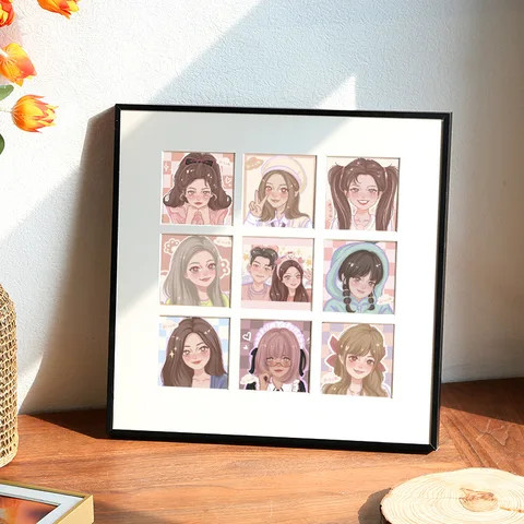 8 Color A1 A2 A3 A4 8X10 11X14 inch Metal Aluminum Alloy Photo Picture Frame with Glass or Plexiglass