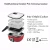 Import 8 in 1 multi cooker steam /boil /fry / stir-fry/ stew/ braise/ fondue /deepfry / slow cook electric multi cooker pot from China