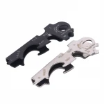 8 in 1 Multitools EDC Stainless Steel Keychain Outdoor Survival Gear Gadget