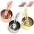 Import 8 Pieces Hot Selling Factory Supplier Rose Gold Stainless Steel Measuring Cups and Spoons from China