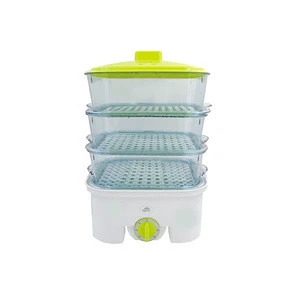 800W 3tiers electric food steamer