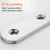 Import 90 degree L-shape right angle stainless steel  furniture shelf corner bracket for countertops bed table chair from China