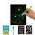 Import A3 Night Drawing Board with  Light In Dark Children Education Toy Noctilucent Pen Writing Paint Russian Set Toy Magic Draw from China