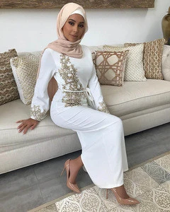 Abaya Dubai Turkish Muslim Hijab Dress Moroccan Kaftan Caftan Islamic Clothing For Women Dresses Robe Islam Ropa Arabe Mujer