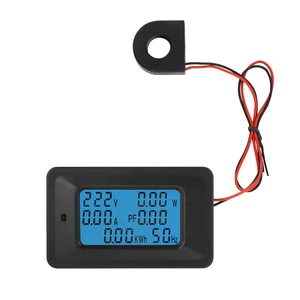 AC Single Phase 110V - 250V 20A / 100A Voltage Current Watt Energy Electric Digital Power Meter