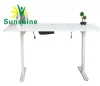 Adjustable height desk hardware for office furniture