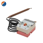 Adjustable stainless steel automatic water heater temperature switch Capillary thermostat protector Liquid Expansion Thermostat