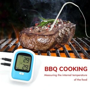 Advanced Design Wifi Connected Remote Control  BBQ Meat Thermometer for Camp or Home