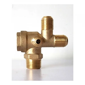 air compressor spare parts : one way valve, non-return valve brass check valve