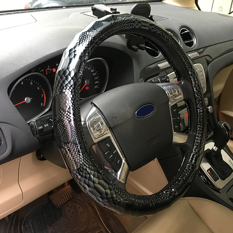 All Kinds Of Beautiful Design High Quality Pvc Leather Steering Wheel Cover Set Universal