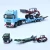 Import Alloy Diecast Semi-Trailer 1:50 Low Platform Truck Low Loader Tractor With 4 Wheel Loader Vehicle Diecast Model Hobby Toy Kid from China