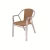 Aluminium Rattan Modern Design For Cheap Metal Restaurant Furniture Chair