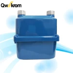 aluminium residential diaphragm gas meter G6