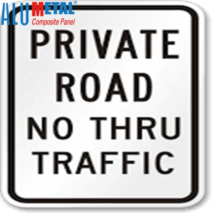 Buy Aluminum Composite Panel Acp Reflective Traffic Signs For Road ...
