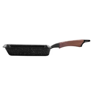 Aluminum non-stick Rolled Tamagoyaki  Rectangle pan Japanese omelette cooking fry pan  skillets /egg pan