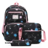 Always Pink Girls Women Lady Female Customized School Bag Kits Back To School Bags Sets