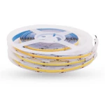 Amazing lights DC24V Flexible Soft COB LED Strip Lights with sticky adhesive back tape light
