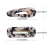 Import Amazon hot Acrylic Resin Hair Barrettes  Marble Pattern Hairpins Geometric Alligator Hair Clips hair accessories for women from China