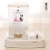 Import Amazon hot selling  automatic pet feeder set plastic water dispenser dog cat bowl pet feeder from China