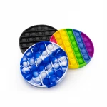 Amazon Hot Selling Eco Friendly Factory Wholesale Silicone Push Bubble Pops It Game Fidget Sensory Toys