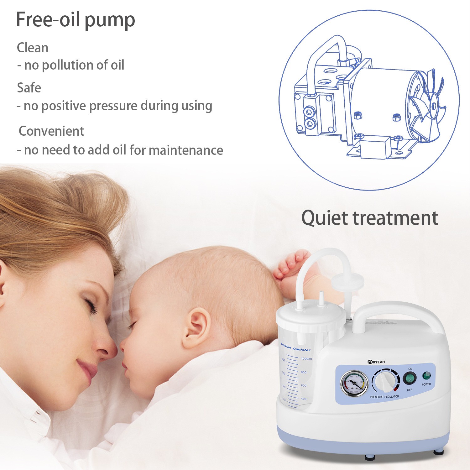 Sputum Machine Buy Amazon Hot Sputum Suction Device Medical Household Portable ...