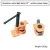 Import American-style light duty quick release 1/2inch  3/4 inch woodworking pipe clamp with or without legs sliding pipe clamp support from China
