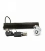 Anchor Plate Best Security Spring Coiled Cable Laptop Lock For Computer
