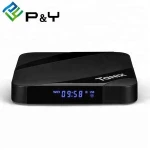 android tv box with tx3 max s905w iptv set top box 2G 16G internet live cable tv converter tv box HDD player