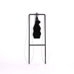 Animal Auto Reactive Reset Air Gun Spinning Steel Prairie Chuck Silhouette Shooting Target
