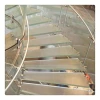 Anti-skidding Triple Laminated Glass Staircase Panels / Glass Stairs Price With Australia Certificate